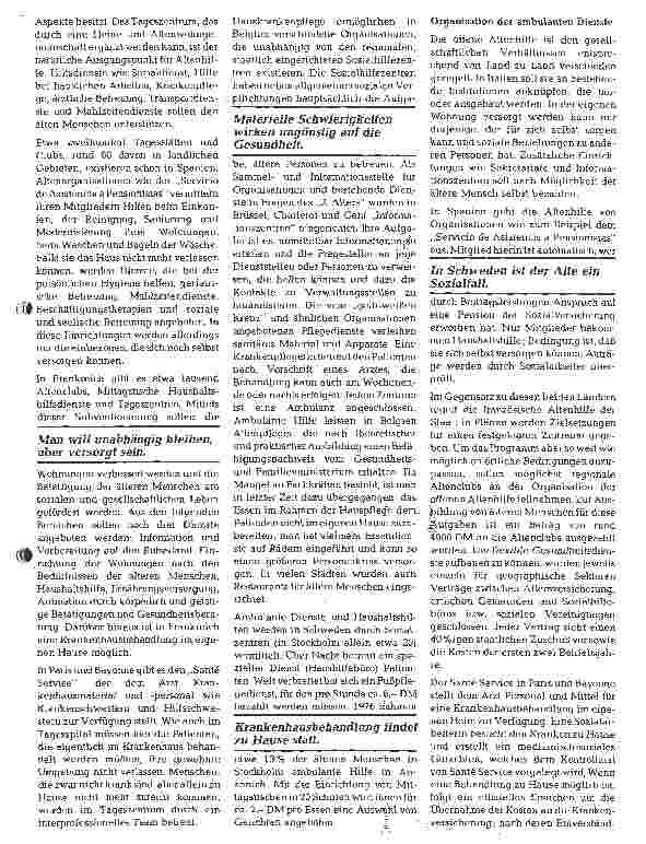 Vorschauseite 2: Offene Altenhilfe in Europa