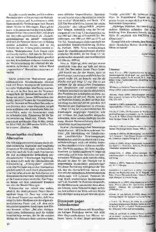 Vorschauseite 5: Doctors little Helper Psychosomatische Erkrankungen - Indikation für Psychopharmaka?