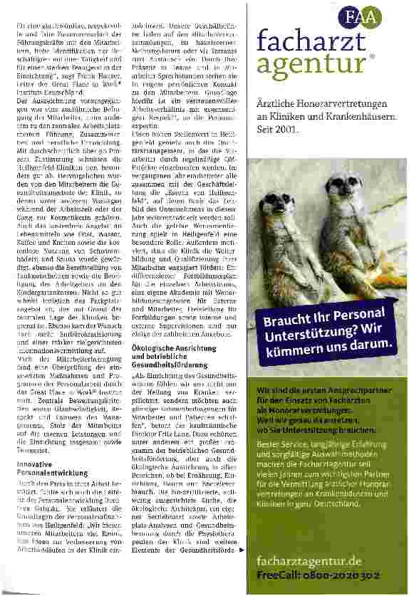 Vorschauseite 2: „In lebenswerte Arbeitsplätze investieren