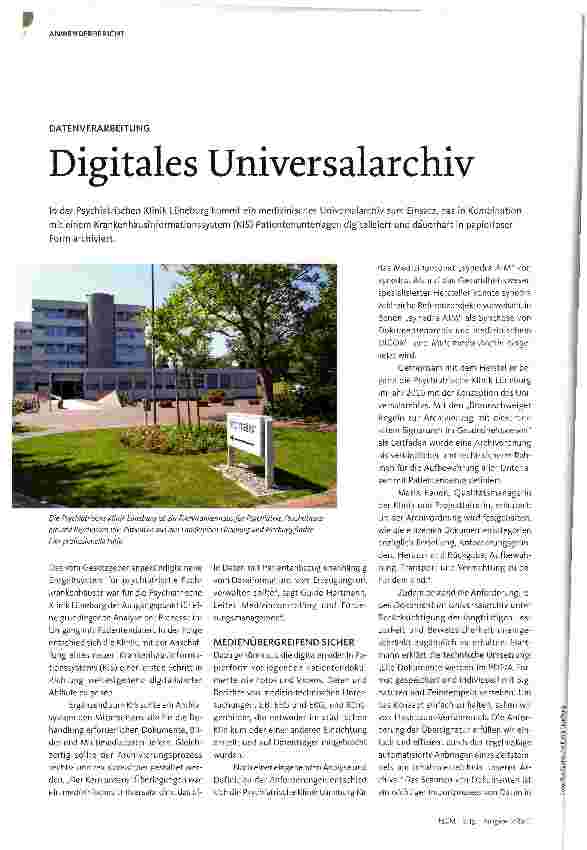 Vorschauseite 1: Digitales Universalarchiv