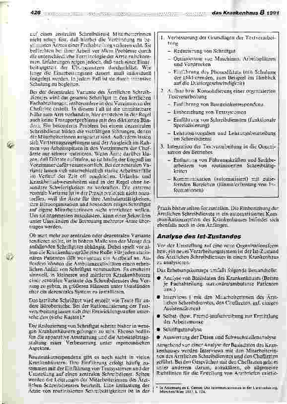 Vorschauseite 2: Der ärztliche Schreibdienst im Krankenhaus