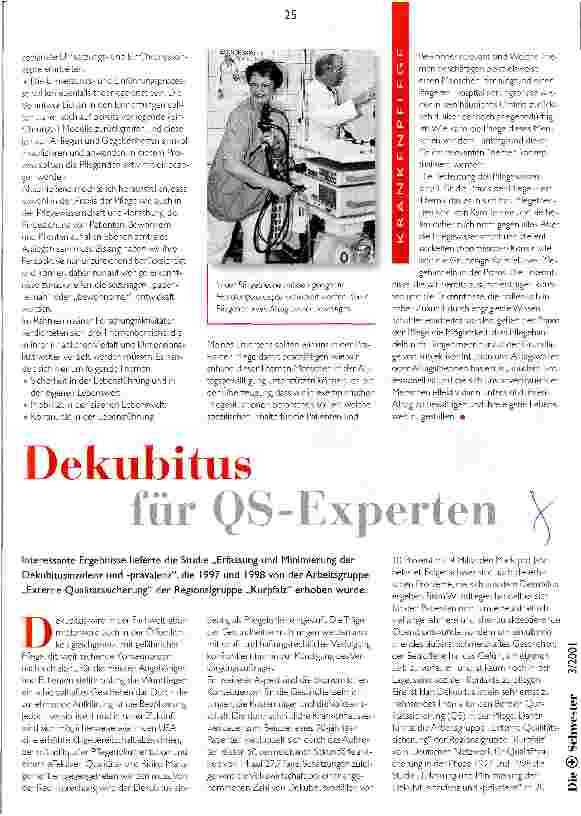 Vorschauseite 1: Dekubitus für QS-Experten