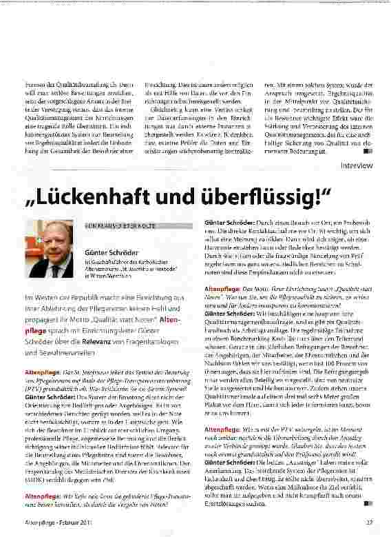 Vorschauseite 3: Vergleichbarkeit hergestellt