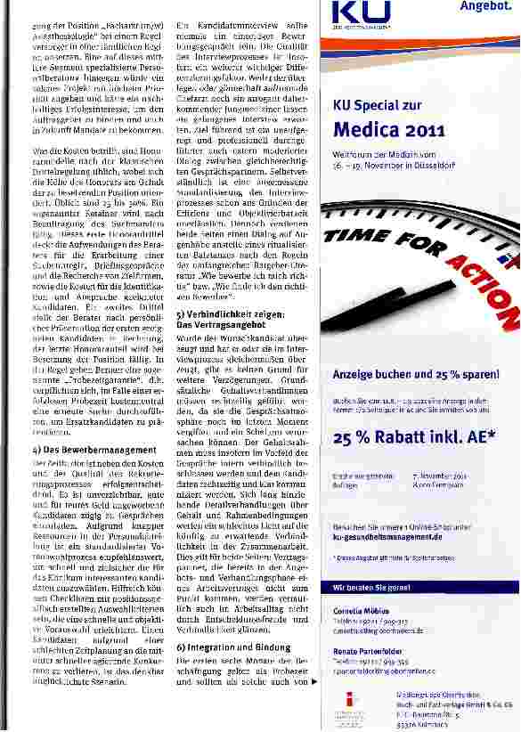 Vorschauseite 3: Aktiv gegen den Ärztemangel
