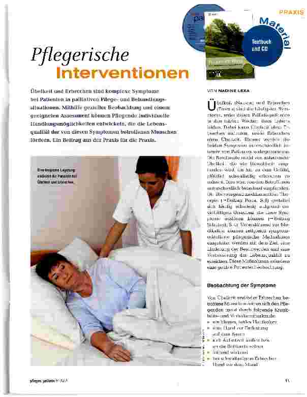 Vorschauseite 1: Pflegerische Interventionen