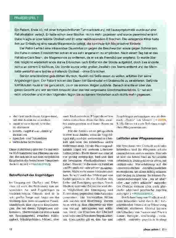 Vorschauseite 2: Pflegerische Interventionen