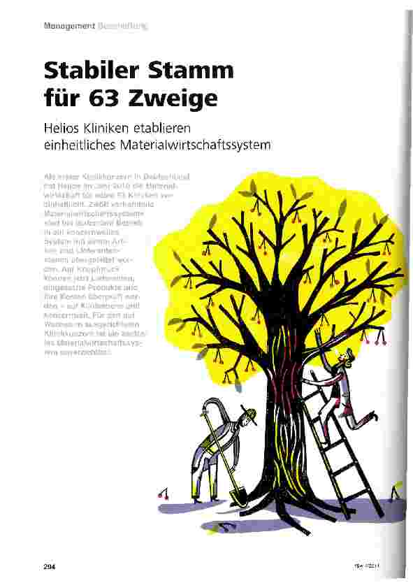 Vorschauseite 1: Stabiler Stamm für 63 Zweige