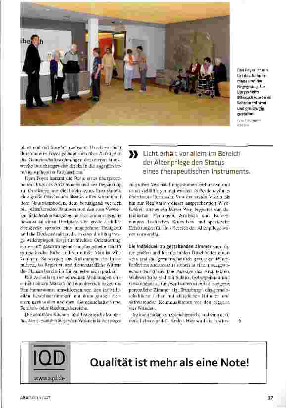 Vorschauseite 2: Neues Konzept, neuer Bau und ein neues Lebensgefühl