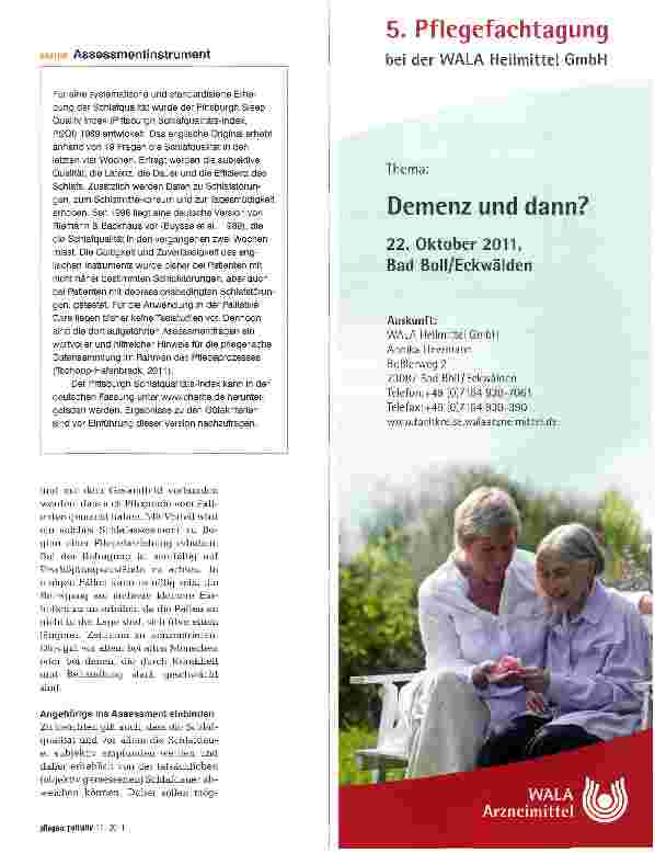 Vorschauseite 4: Schlafstörungen - ein vielschichtiges Phänomen