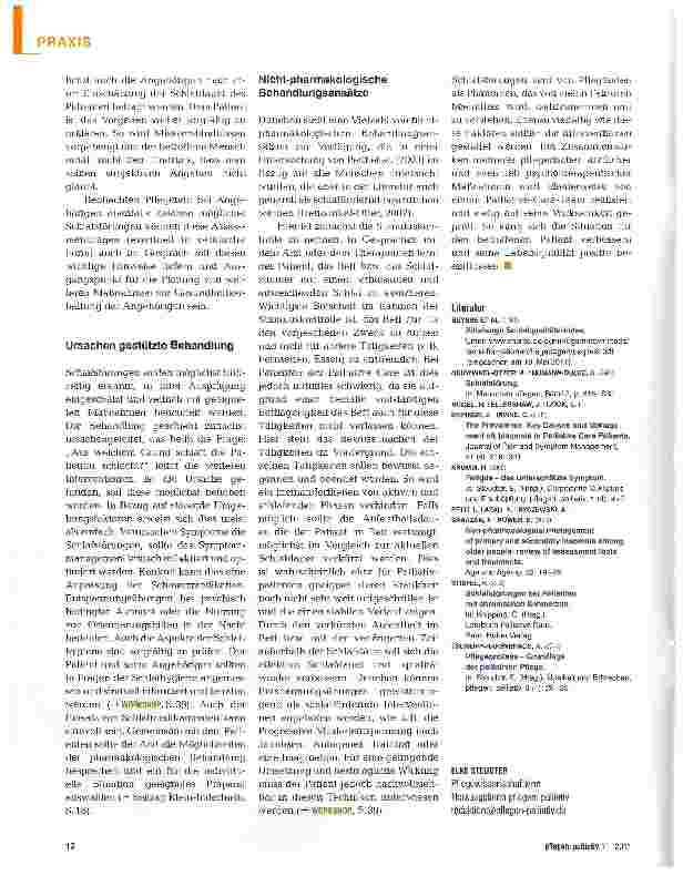 Vorschauseite 5: Schlafstörungen - ein vielschichtiges Phänomen