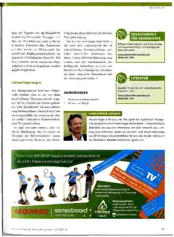 Vorschauseite 6: Eine neue integrative Kombinationstherapie