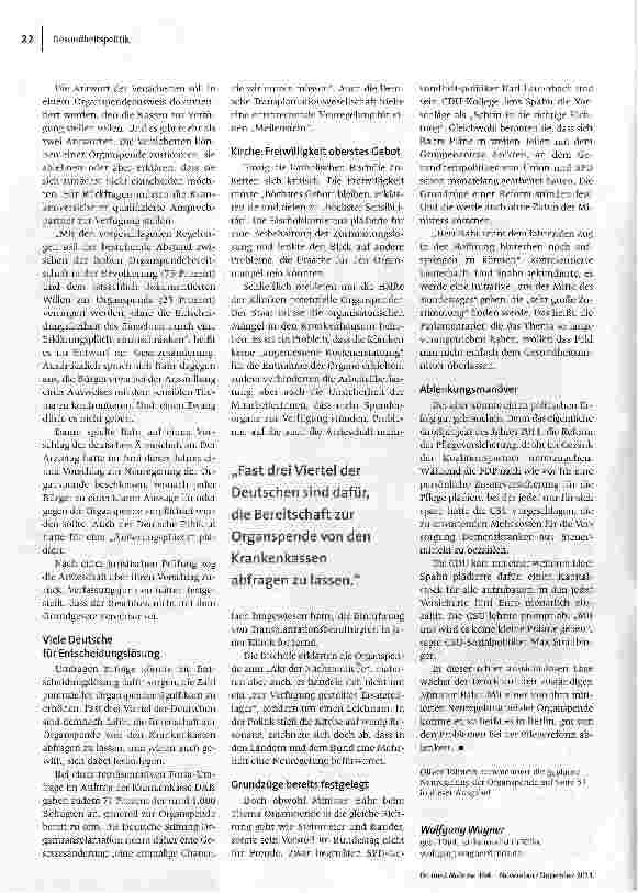 Vorschauseite 3: Ja, nein, später