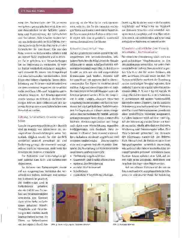 Vorschauseite 4: „Stein auf Konzept - Konzeptgeleiteter Bau eines gerontopsychiatrischen Zentrums