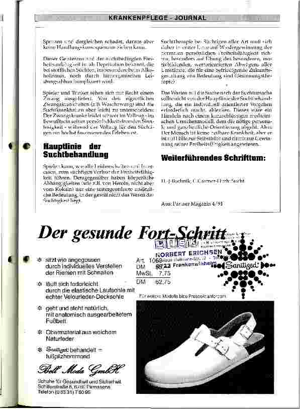 Vorschauseite 4: Zur Problematik der Süchtigkeit