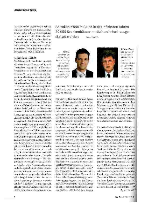 Vorschauseite 2: EXPORTWIRTSCHAFTWunsch und Wirklichkeit