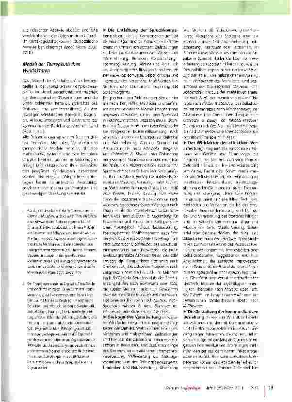 Vorschauseite 2: Konstruktive Komplextherapie des Stotterns nach 0. BraunEin intraund interkultureller Ansatz zur Behandlung des Stotterns