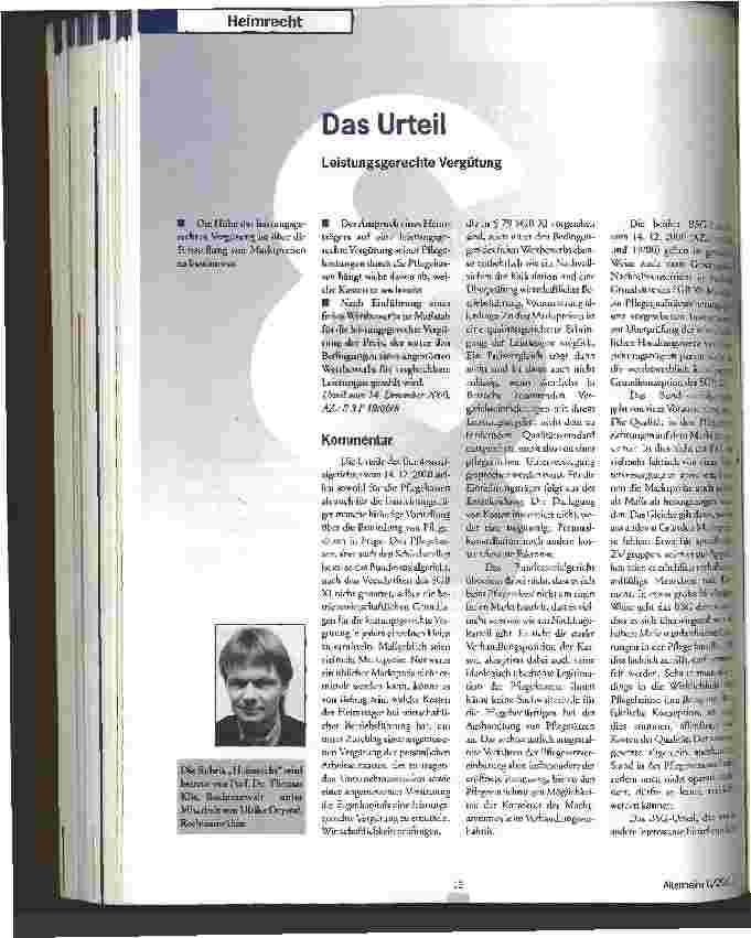 Vorschauseite 1: Das Urteil