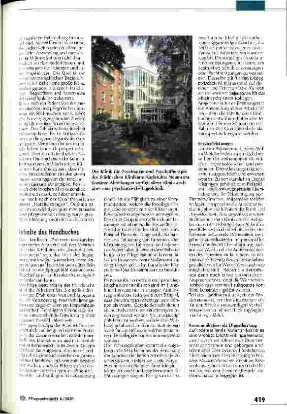 Vorschauseite 2: Service als Schlüssel zum Erfolg