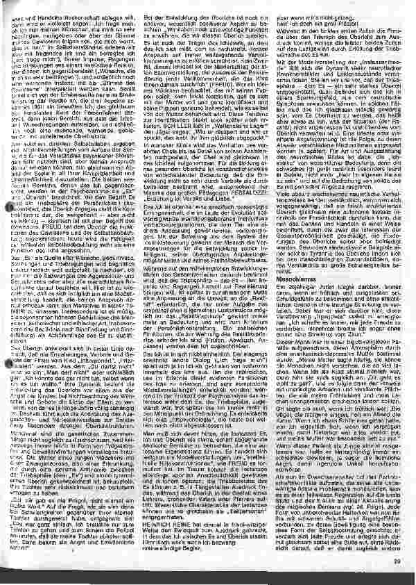 Vorschauseite 2: Die Schwester in der Psychiatrie 36. Folge: Grundlagen der Neurosen lehre B. Grundbegriffe der Pschoanalyse