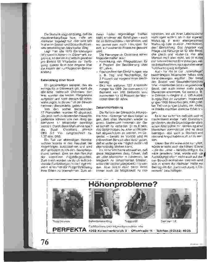 Vorschauseite 5: Dänemark: Altenpflegeausbildung als Lehrberuf