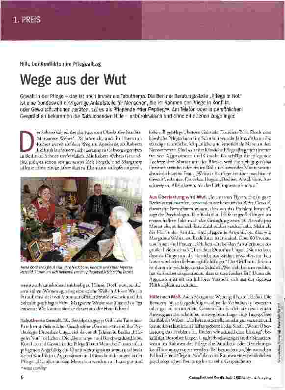 Vorschauseite 1: Wege aus der Wut