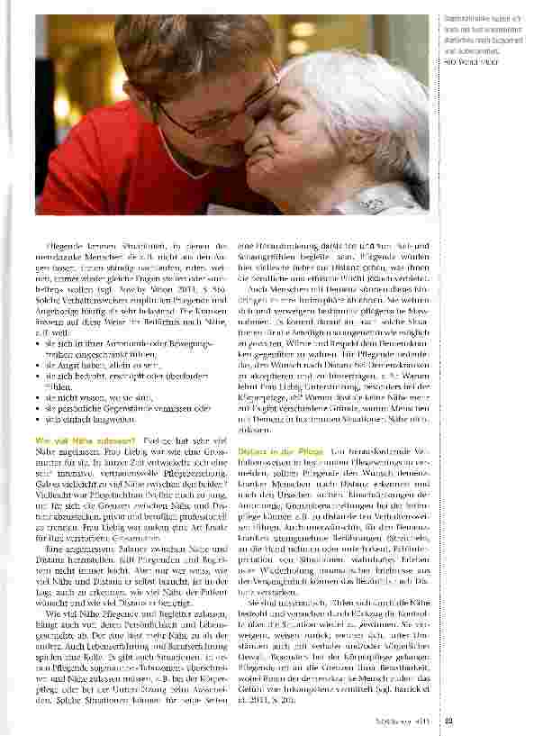 Vorschauseite 2: Nähe und Distanz