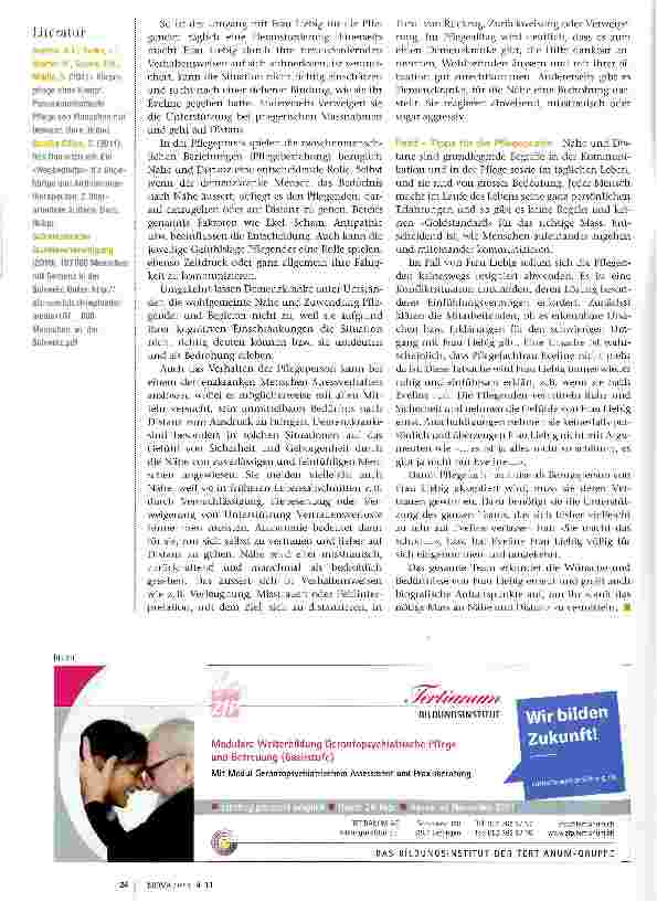Vorschauseite 3: Nähe und Distanz