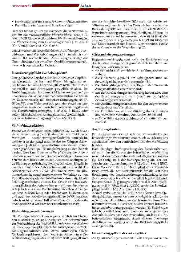 Vorschauseite 2: Aus-, Fortund Weiterbildungskosten