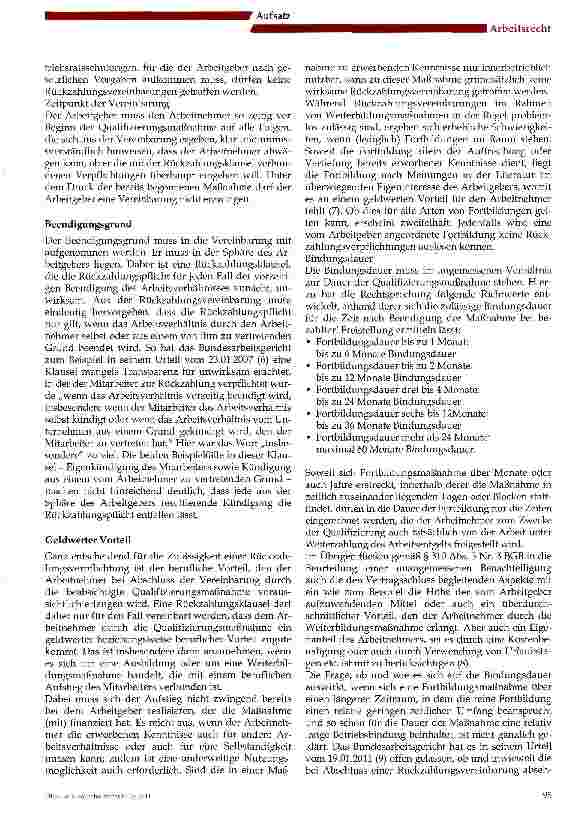 Vorschauseite 3: Aus-, Fortund Weiterbildungskosten