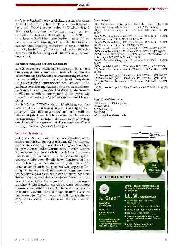 Vorschauseite 5: Aus-, Fortund Weiterbildungskosten