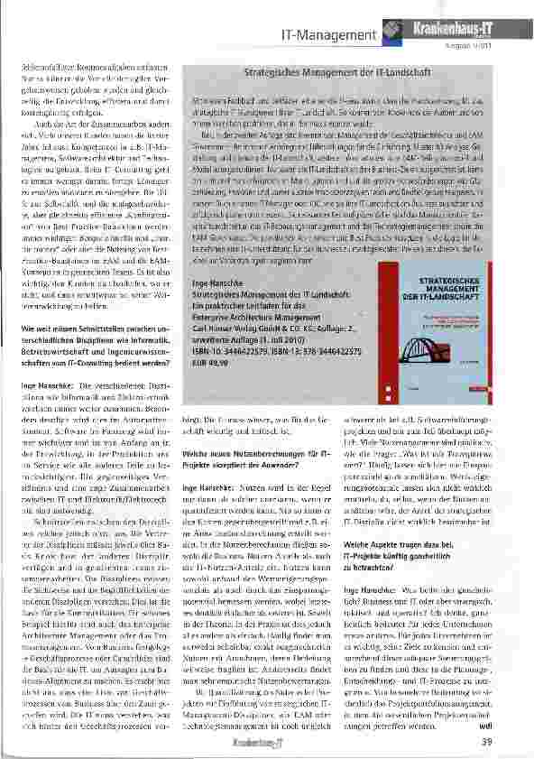 Vorschauseite 2: IT-Consulting: Nutzen quantifizieren können