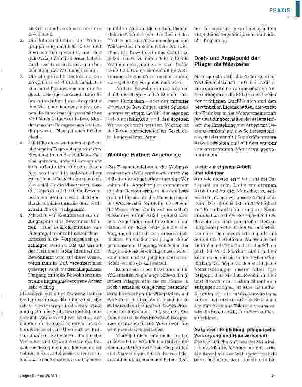 Vorschauseite 2: Demenz in Würde
