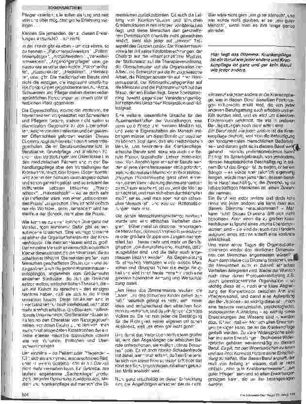 Vorschauseite 2: Die gute Schwester - Der gute Pfleger