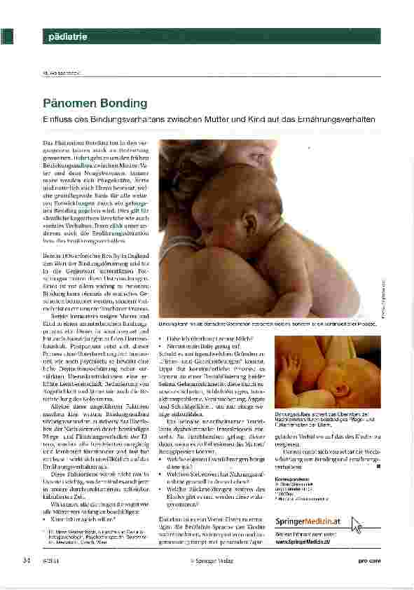 Vorschauseite 1: Pänomen Bonding