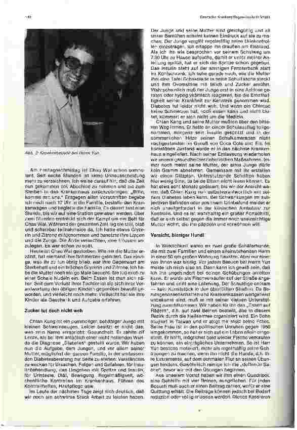 Vorschauseite 6: Aus den Aufzeichnungen einer Gemeindeschwester in Hongkong