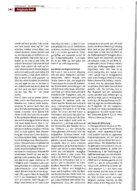 Vorschauseite 4: Das verlorene Paradies Reflexion der Frühgeburt aus Anlass eines Schädel-Hirn-Traumas. Eine Fallstudie