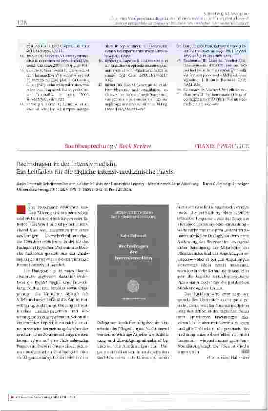 Vorschauseite 5: Rolle vonVasopressinanaloga in der Intensivmedizin: Je früher desto besser?