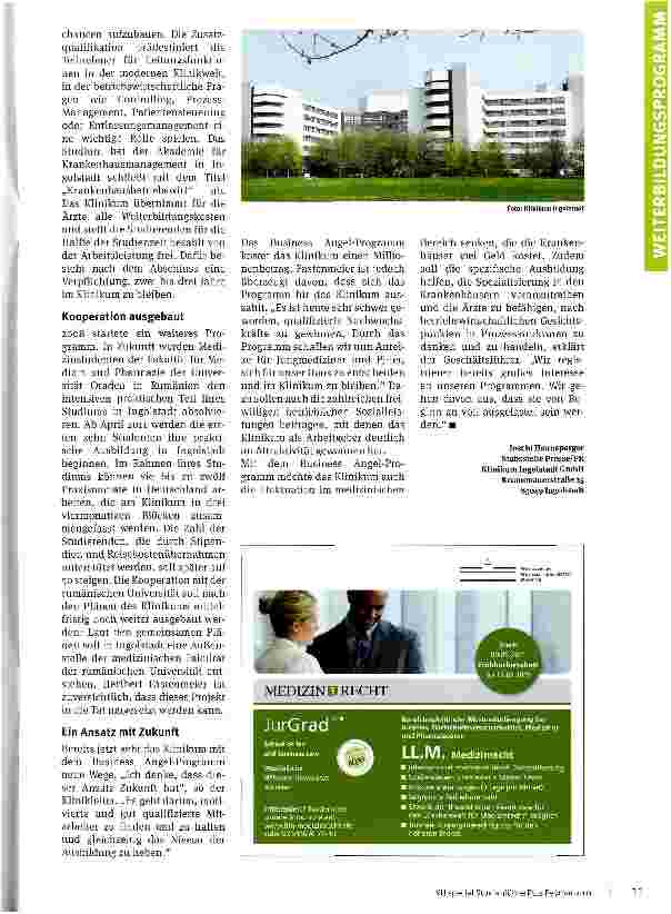 Vorschauseite 2: Neue Wege in der Ausbildung