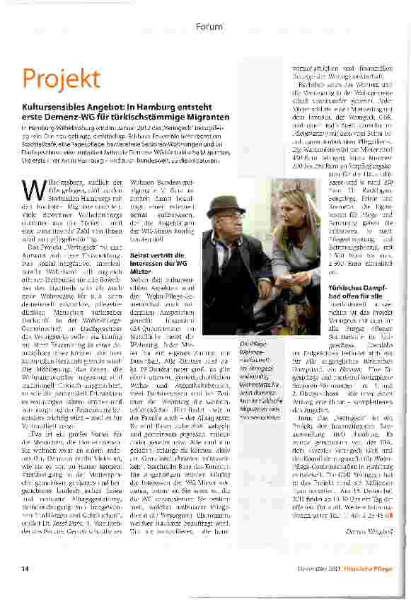 Vorschauseite 1: Projekt
