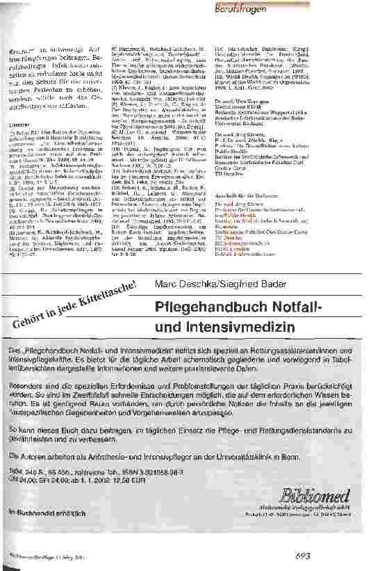 Vorschauseite 4: Pflegepersonal scheut Impfungen!
