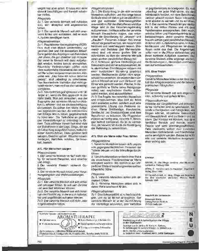 Vorschauseite 3: Pflegeproblem: Verwirrtheit Pflege und Begleitung verwirrter, alter Menschen