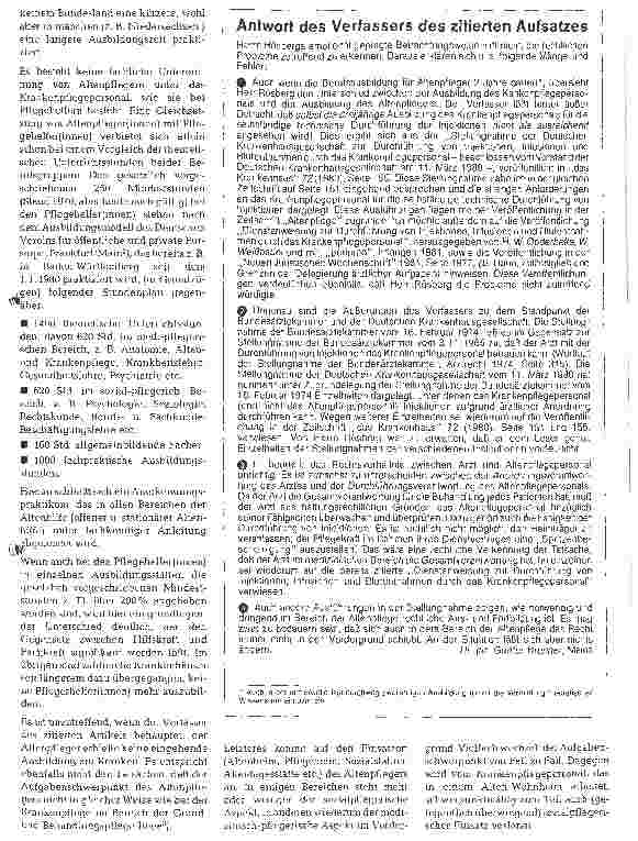 Vorschauseite 2: Nochmals: Dürfen Altenpfleger(innen) injizieren?