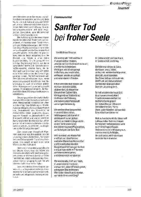 Vorschauseite 3: Die ethische Verantwortung der Pflegeberufe Von der Arbeitsgemeinschaft katholischer Pflegeorganisationen