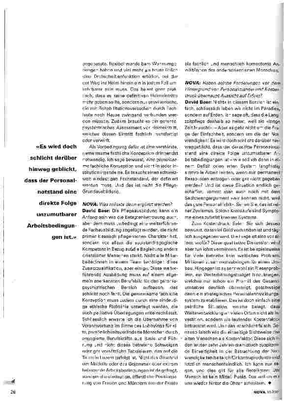 Vorschauseite 5: Die vollstationären Altersghettos abschaffen
