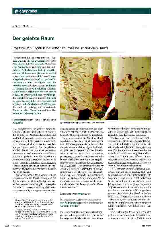 Vorschauseite 1: Der gelebte Raum