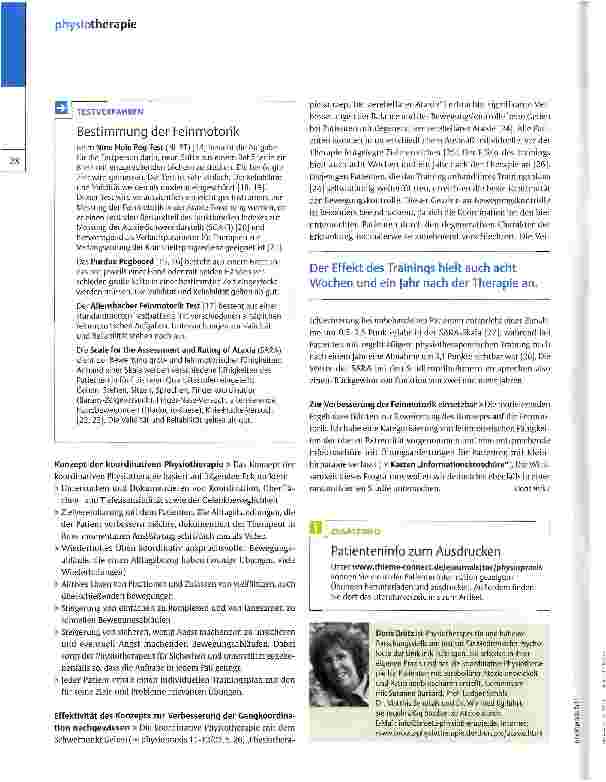 Vorschauseite 3: Bewegungskontrolle der Hand