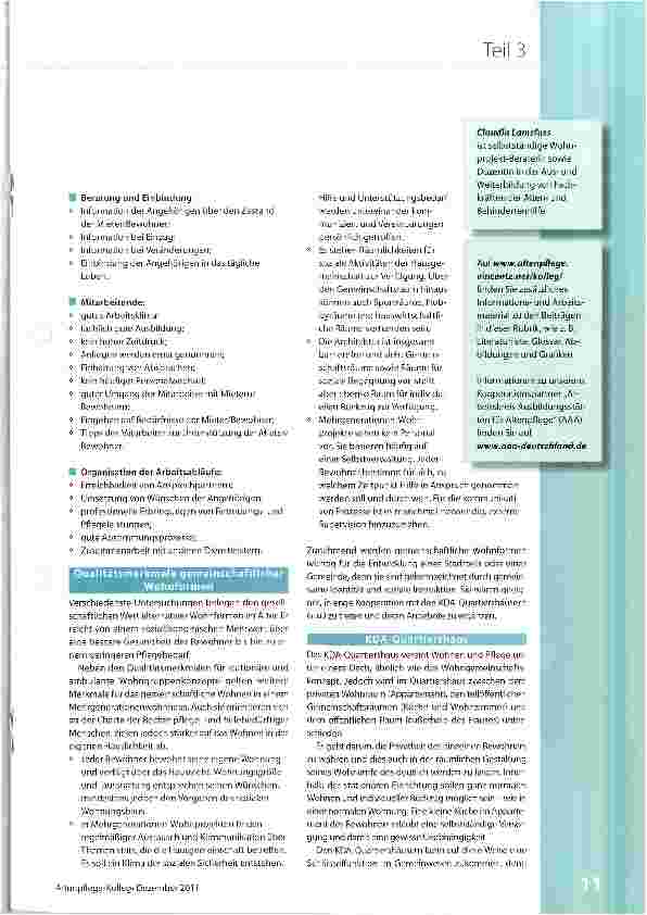 Vorschauseite 2: Gemeinsam statt einsam