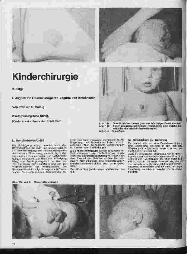 Vorschauseite 1: Kinderchirurgie 3. Folge: Allgemeine kinderchirurgischen Begriffe und Krankheiten