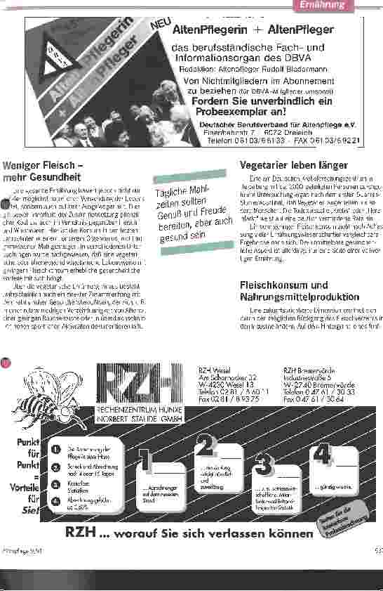 Vorschauseite 2: Gesunde Mahlzeiten bereiten Genuß Plädoyer für eine Rückbesinnung auf die Vollwerternährung ...