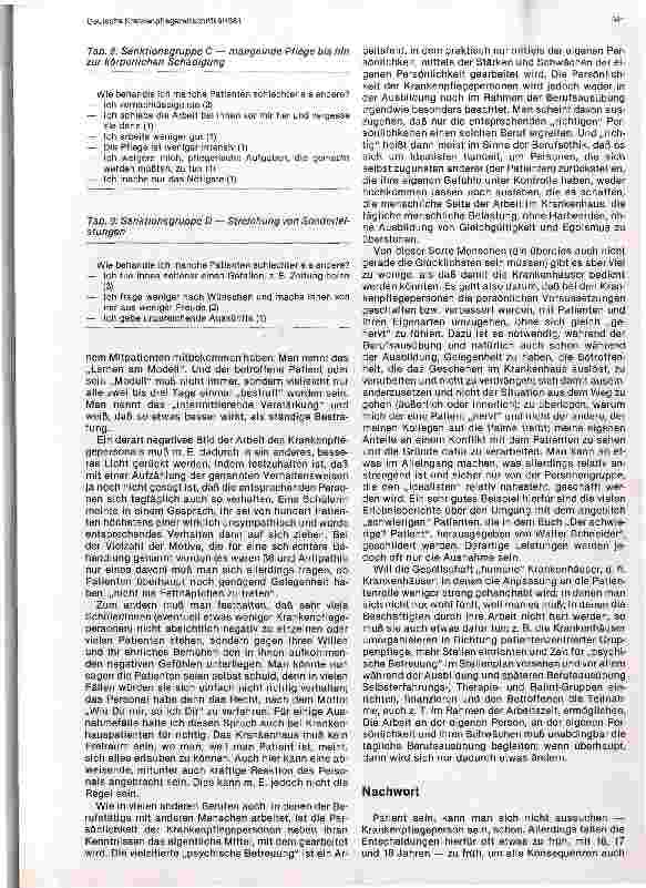 Vorschauseite 6: Warum und wie behandelt das Pfegepersonal manche Patienten schlechter als andere